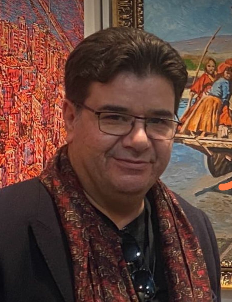 Portrait of Javad Ghaffari